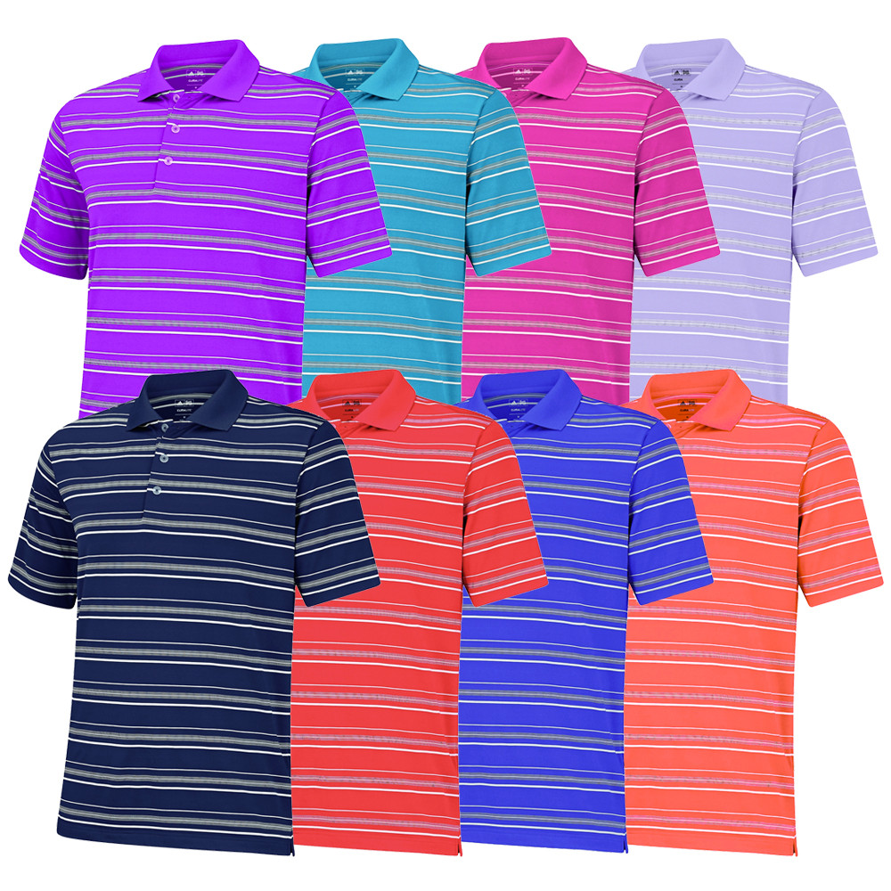 oscar cheveaux de tom - Adidas Puremotion Textured Stripe Polo - Discount Men\u0026#39;s Golf Polos ...